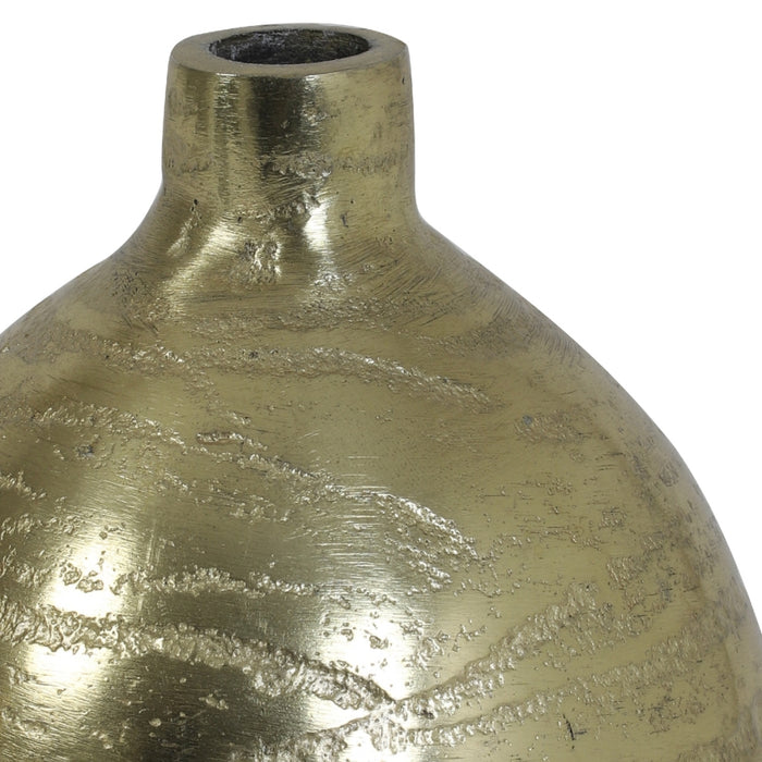 Light & Living Vaas Molza Goud - Metaal - 16x21x16cm (BxHxD)