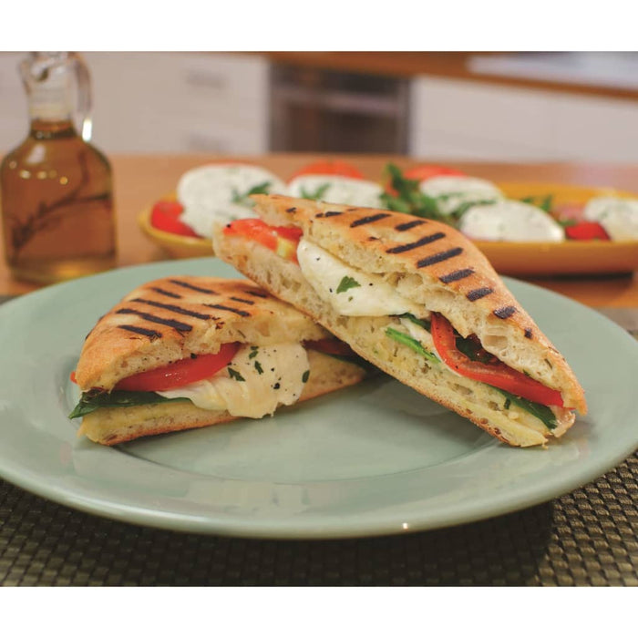 Red Copper Sandwichmaker Flipwich DUO staal rood