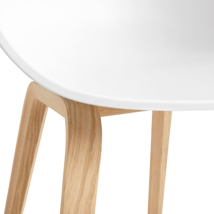 HAY About a Chair AAC22 Stoel - Oak - White