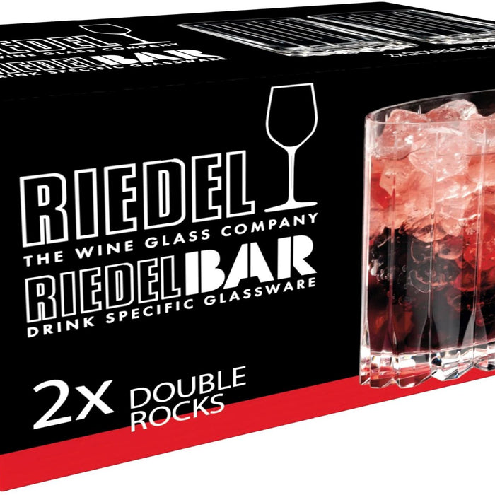 Riedel Whiskey Glazen Double Rocks - 2 stuks