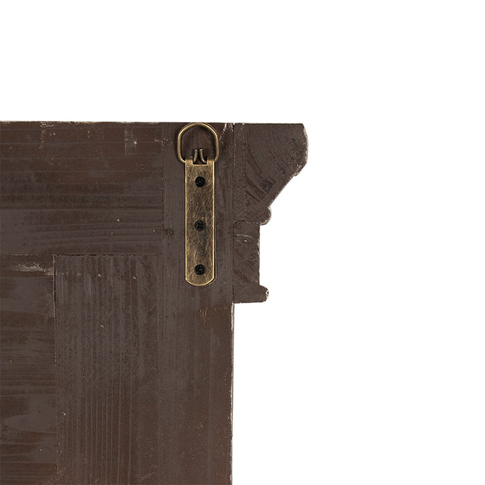 Clayre & Eef Spiegel 90x153 cm Grijs Beige Hout