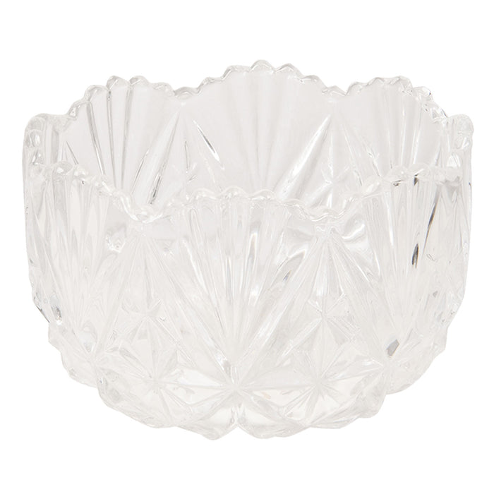 Clayre & Eef Glazen potje Ø 13x19 cm Glas