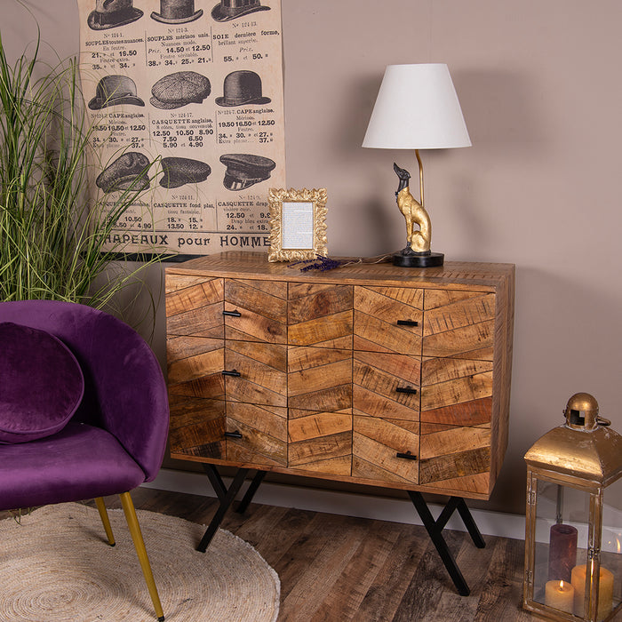 Clayre & Eef Fotolijst 10x15 cm Goudkleurig Kunststof Rechthoek