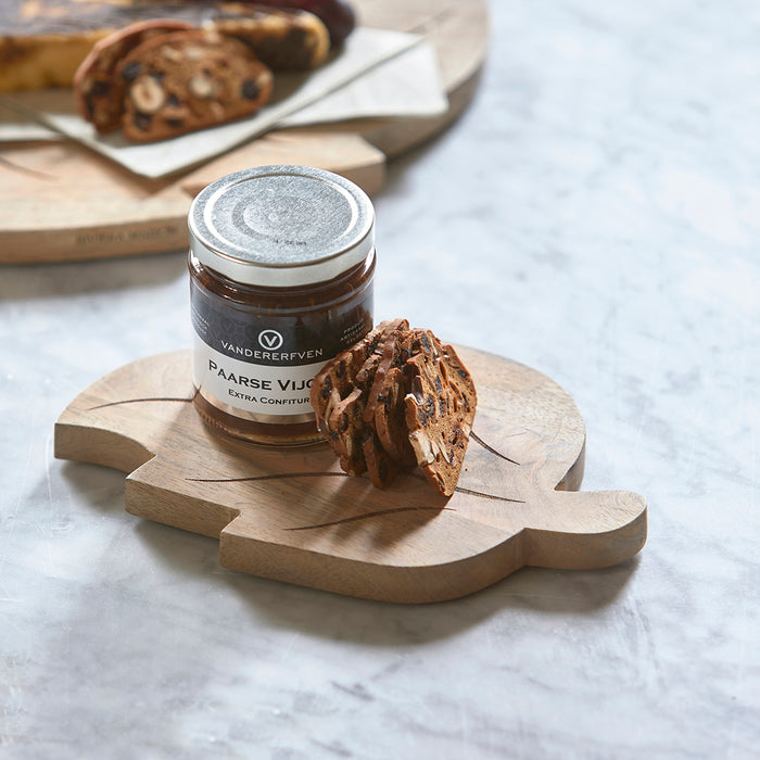 Riviera Maison Snijplank Bruin, Serveerplank - RM Leaf S - Hout