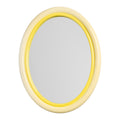 &k amsterdam Sleek Spiegel Ovaal - Geel