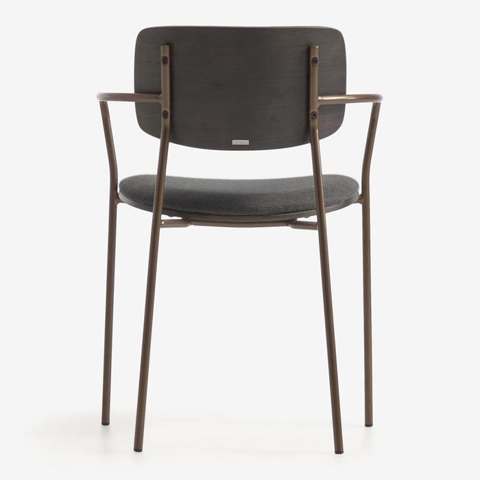 Kave Home - Stapelbare stoel Maureen van multiplex populierenhout in