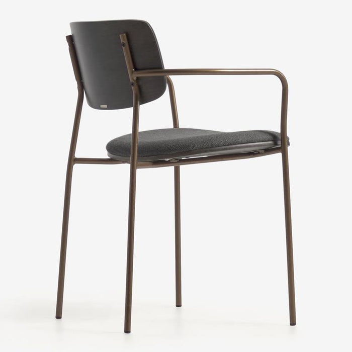 Kave Home - Stapelbare stoel Maureen van multiplex populierenhout in