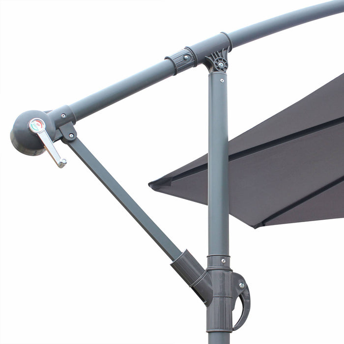 sweeek - Zweefparasol rond 350cm