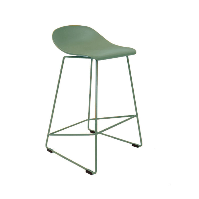 Livin24 Scandinavische Barkruk Ellen groen 66cm