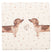 Clayre & Eef Servetten Papier Set van 20 33x33 cm (20) Beige Bruin