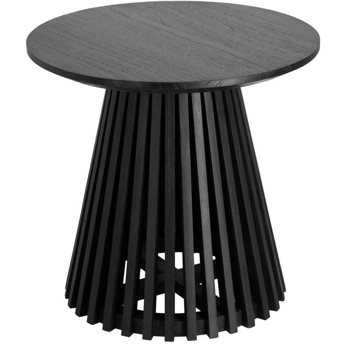Kave Home Jeanette Bijzettafel - Ø 50 cm - Zwart
