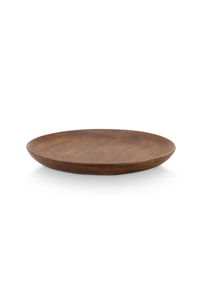 vtwonen Houten Borden - Bruin - 2 Stuks