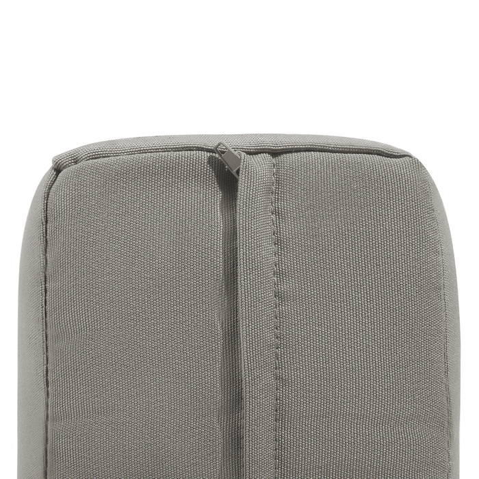 Beliani - SALERNO - Tuinstoel - Grijs|Donkergrijs - Aluminium