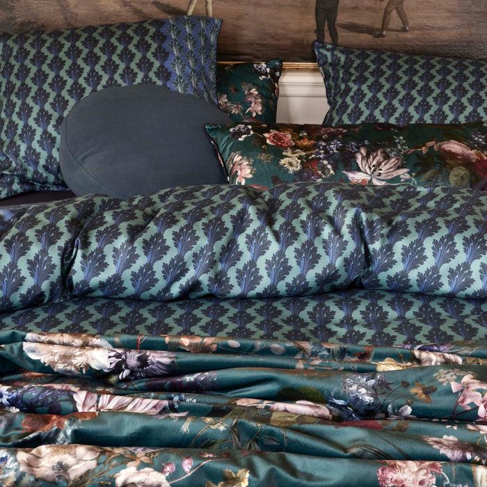 Essenza Tesse Dekbedovertrek - 200 x 220 cm - Reef green