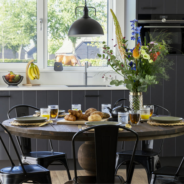 QUVIO Bananenhouder of druivenhouder hout