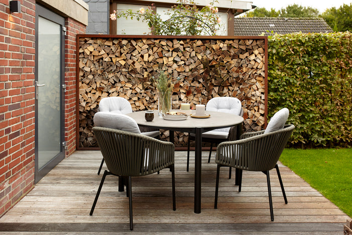 Hartman Arezzo dining tuintafel - 130 cm. rond