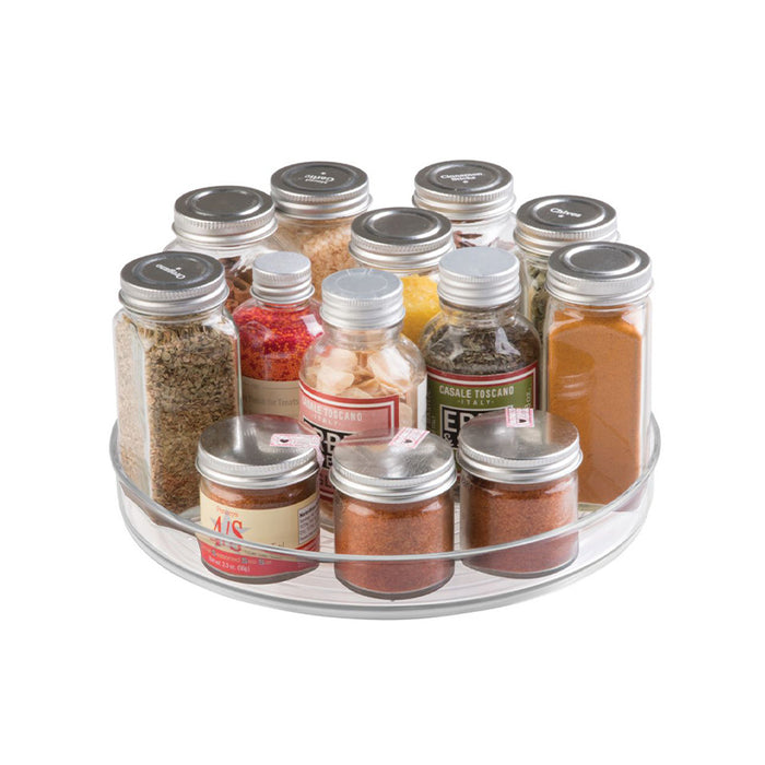 iDesign - Lazy Susan Draaiplateau, 22.9 cm, Kunststof, Transparant - i