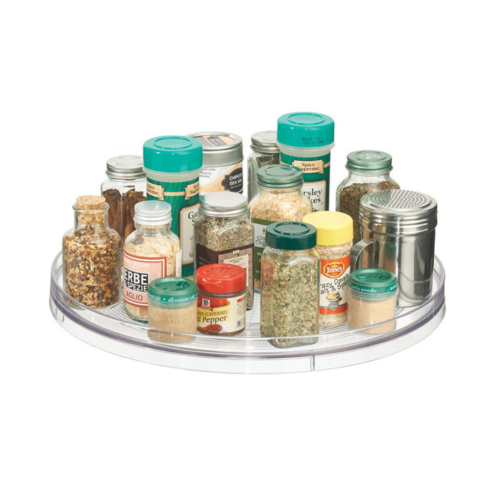 Lazy Susan Draaiplateau, 28.7 cm, Kunststof, Transparant - iDesign | L