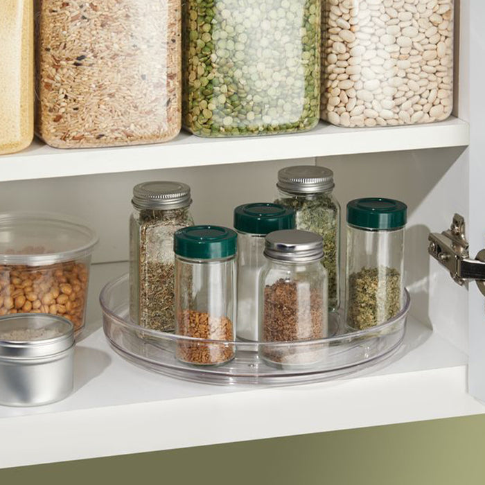 Lazy Susan Draaiplateau, 28.7 cm, Kunststof, Transparant - iDesign | L