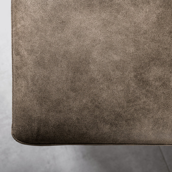 Vurna Sofien 3-zitsbank stof links|rechts taupe