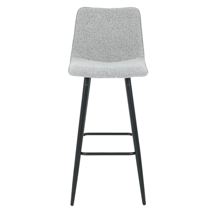 DS4U - Gaby barkruk 65 cm boucle grijs