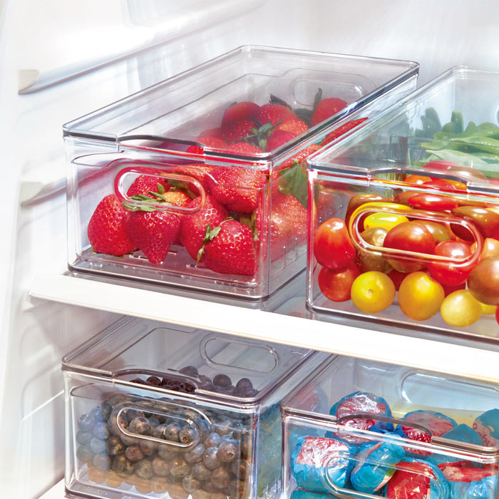 Opbergbox voor Fruit, Groot, 15.2 x 30.5 x 10.7 cm, Kunststof – iDesig