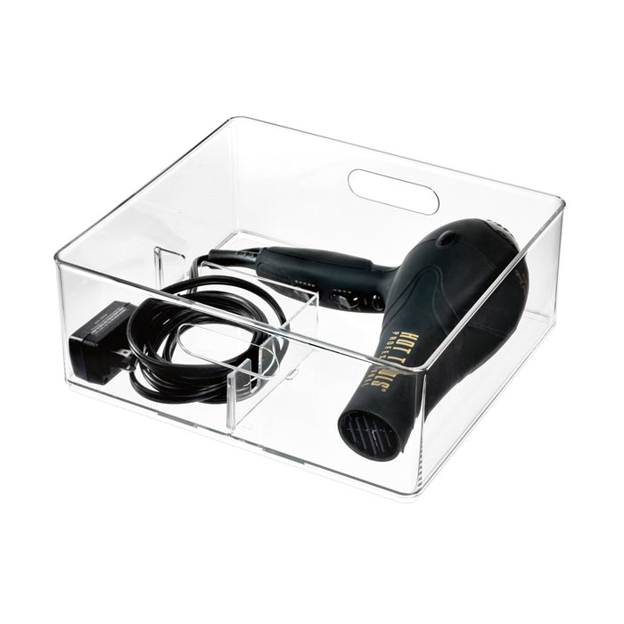 Haardroger Opbergbox, 31.1 x 25.9 x 10.2 cm, Stapelbaar, Kunststof - i