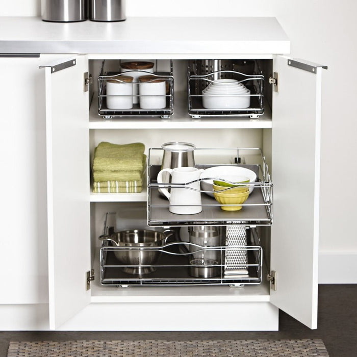 Simplehuman - Keukenkastorganiser - Inbouw - 23 cm - Grijs - Simplehum