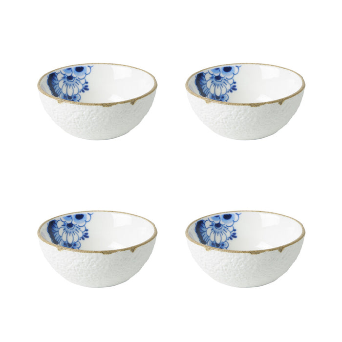 Heinen Delfts Blauw Blauw Bloesem Dipschaaltje 4 st. 0,075 L