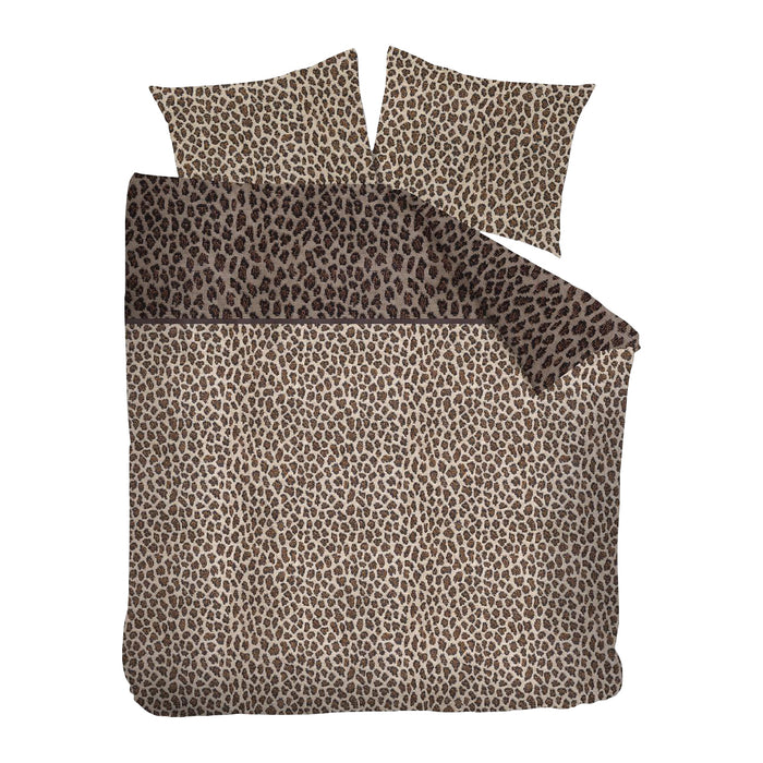 Rivièra Maison Cheetah Dekbedovertrek 240 x 200/220 cm - Bruin