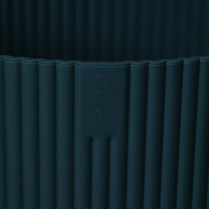 Bananenplant (Musa) + elho Vibes Fold Round blauw Ø30 - 180cm