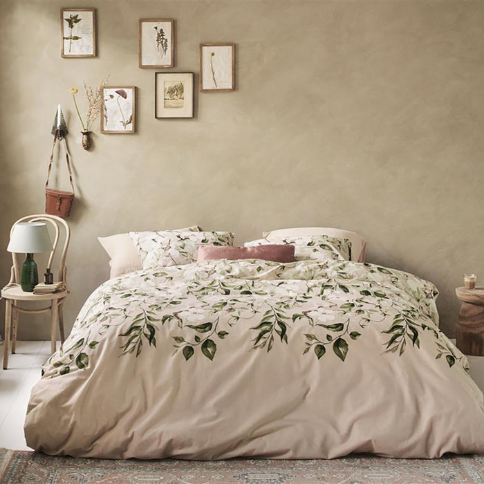 Ariadne at Home Autumn Blossom Dekbedovertrek 240 x 200/220 cm - Zand