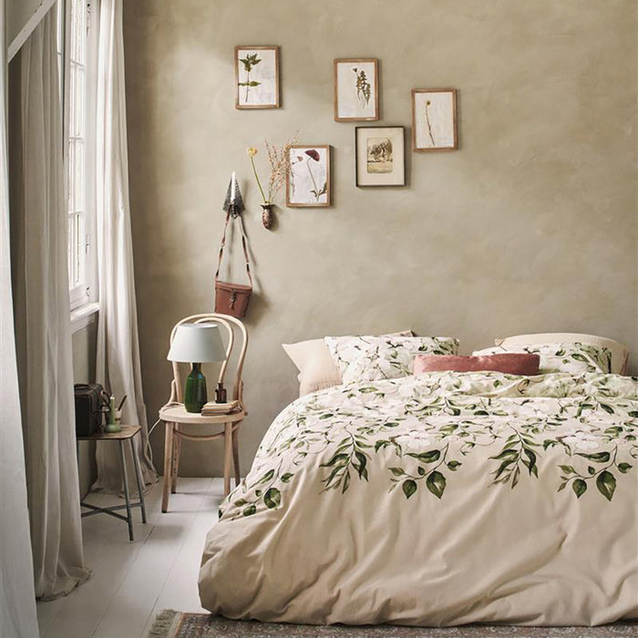 Ariadne at Home Autumn Blossom Dekbedovertrek 240 x 200/220 cm - Zand