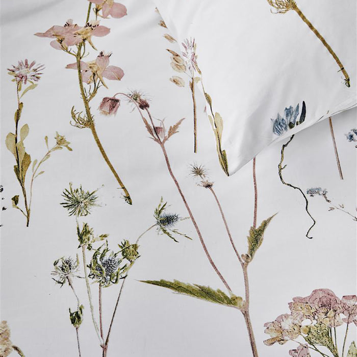 Ariadne at Home Rustic Dekbedovertrek 140 x 200/220 cm - Wit