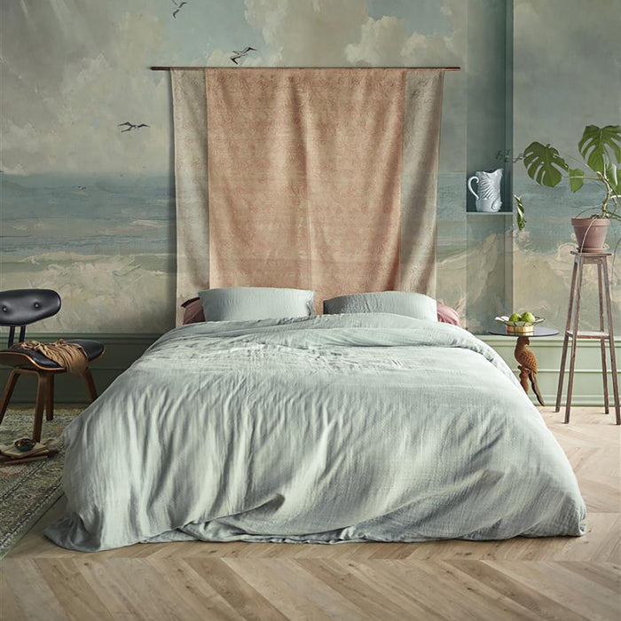 At Home by Beddinghouse Optimism Dekbedovertrek 240 x 200/220 cm - Blauw Grijs