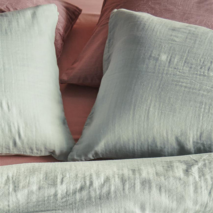 At Home by Beddinghouse Optimism Dekbedovertrek 240 x 200/220 cm - Blauw Grijs