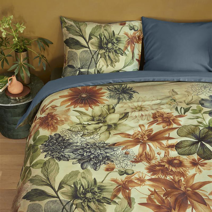 Beddinghouse Florian Dekbedovertrek 140 x 200/220 cm - Groen