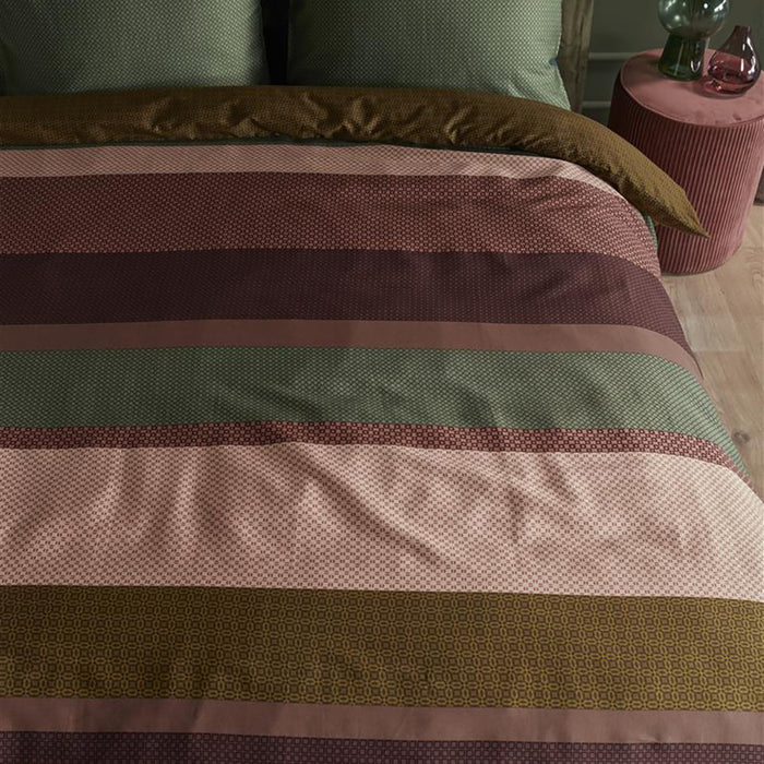 Beddinghouse Ines Dekbedovertrek 240 x 200/220 cm - Groen