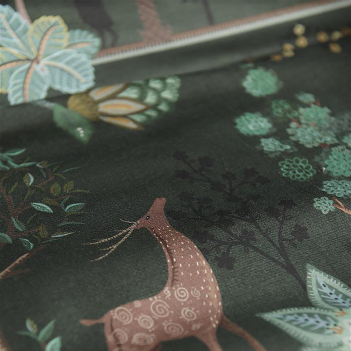 Pip Studio Alberi Dekbedovertrek 240 x 200/220 cm - Donker Groen