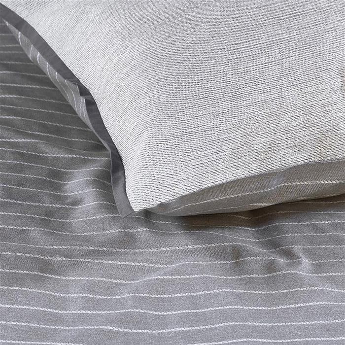 Rivièra Maison Pinstripe Dekbedovertrek 240 x 200/220 cm - Grijs