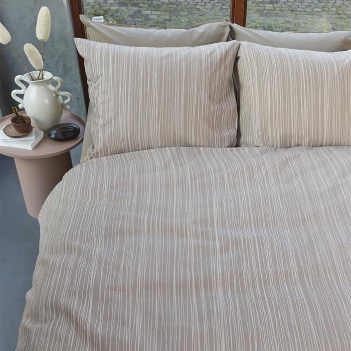 vtwonen Drips Dekbedovertrek 200 x 200/220 cm - Naturel