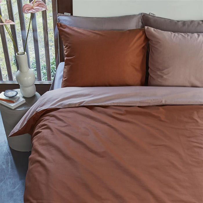 vtwonen Match Dekbedovertrek 240 x 200/220 cm - Terra