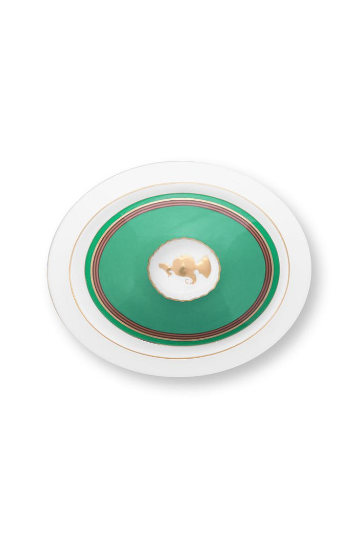 Pip Studio Melkkan en Suikerpot - Chique - Roze, Groen - Set van 2