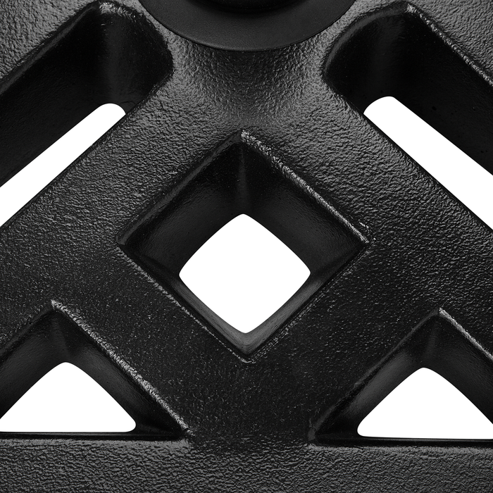 Beliani - CHIETI - Parasolvoet - Zwart - Beton