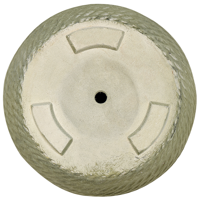 Beliani - LIVADIA - Bloempot - Groen - 27 cm - Vezelklei