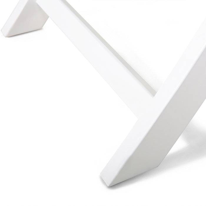 Beliani - FIJI - Bistroset voor 2 - Wit - Acaciahout