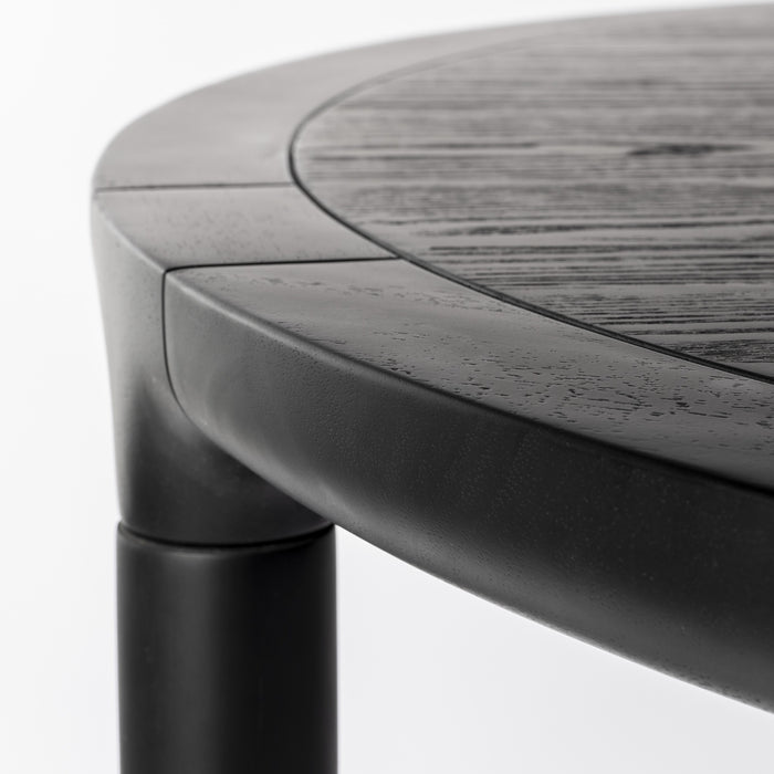 Zuiver Storm Eettafel - Ø 130 cm - Zwart