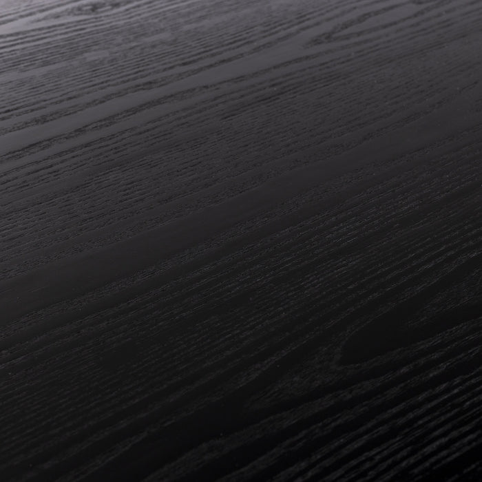 Zuiver Storm Eettafel - Ø 130 cm - Zwart