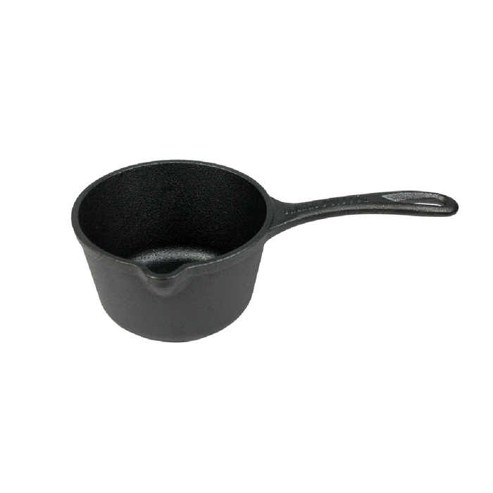 Valhal Outdoor - Gietijzeren sauspan 1L met steel