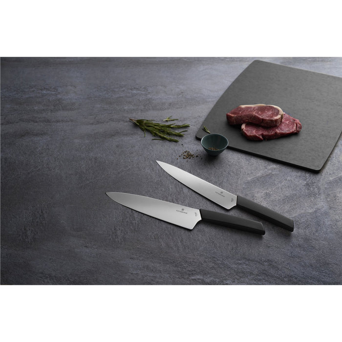 Victorinox Swiss Modern Koksmes - 20cm - RVS|PP Kunststof - Zwart